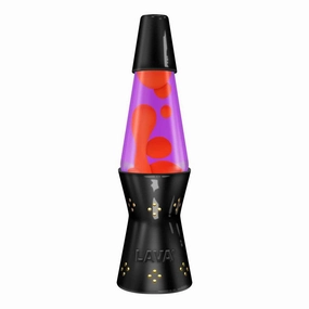 11.5" Lava Candle Lamp B/Y/P