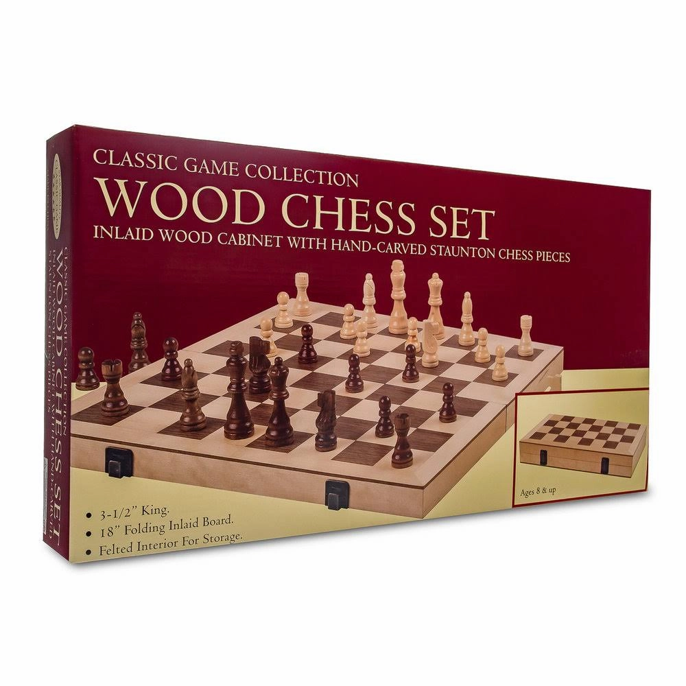 18" Folding Chess Set