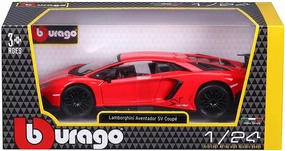 1/24 Lamborghini Aventador SV Coup DieCast Scale Model