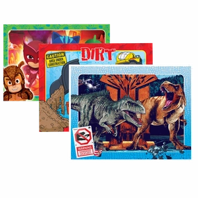 3 Pack Frame Tray Puzzles - Pj Masks/Tonka/Dinosaur Assorted Styles