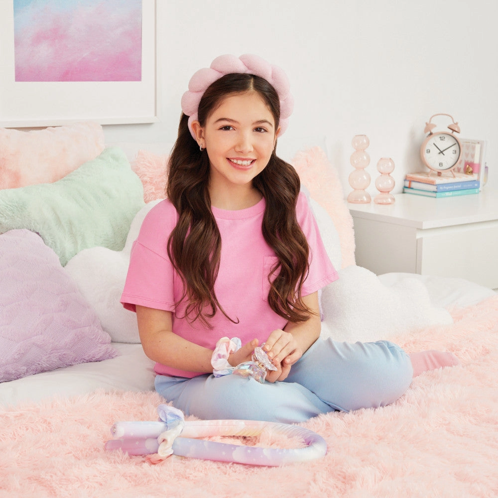 3C4G: Woke Up Like This! Trendy Heatless Curler Set for Kids - 5pc