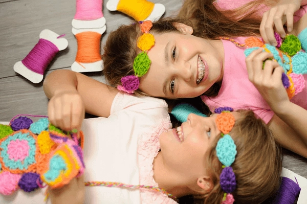 4M Children's First Easy to do Crochet Art Craft Kit for Ages 8 and Up