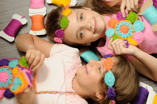 4M Children's First Easy to do Crochet Art Craft Kit for Ages 8 and Up