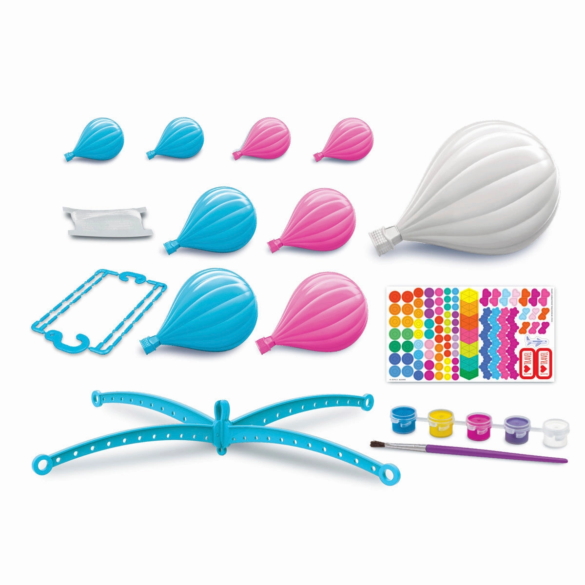 4M Kidzmaker Hot Air Balloons Mobile