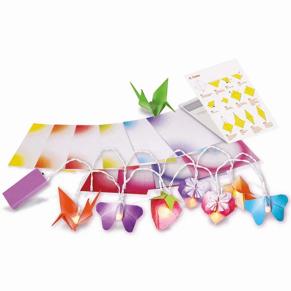 4M Make Your Own Origami Room Lights Craft Kit for Children Age 5 & Up