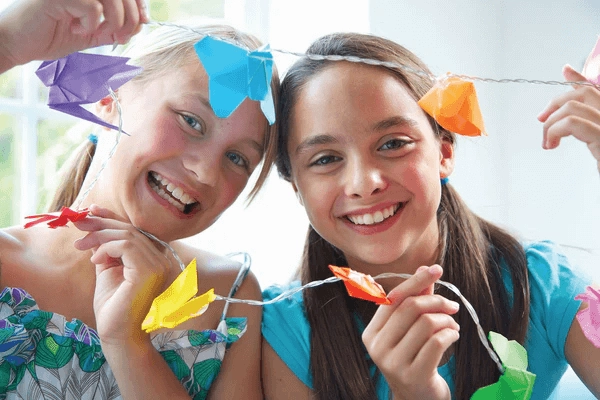 4M Make Your Own Origami Room Lights Craft Kit for Children Age 5 & Up
