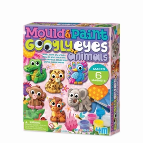 4M Mould & Paint - Googly Eyes Animals