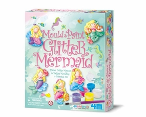 4M Mould & Paint Glitter Mermaid