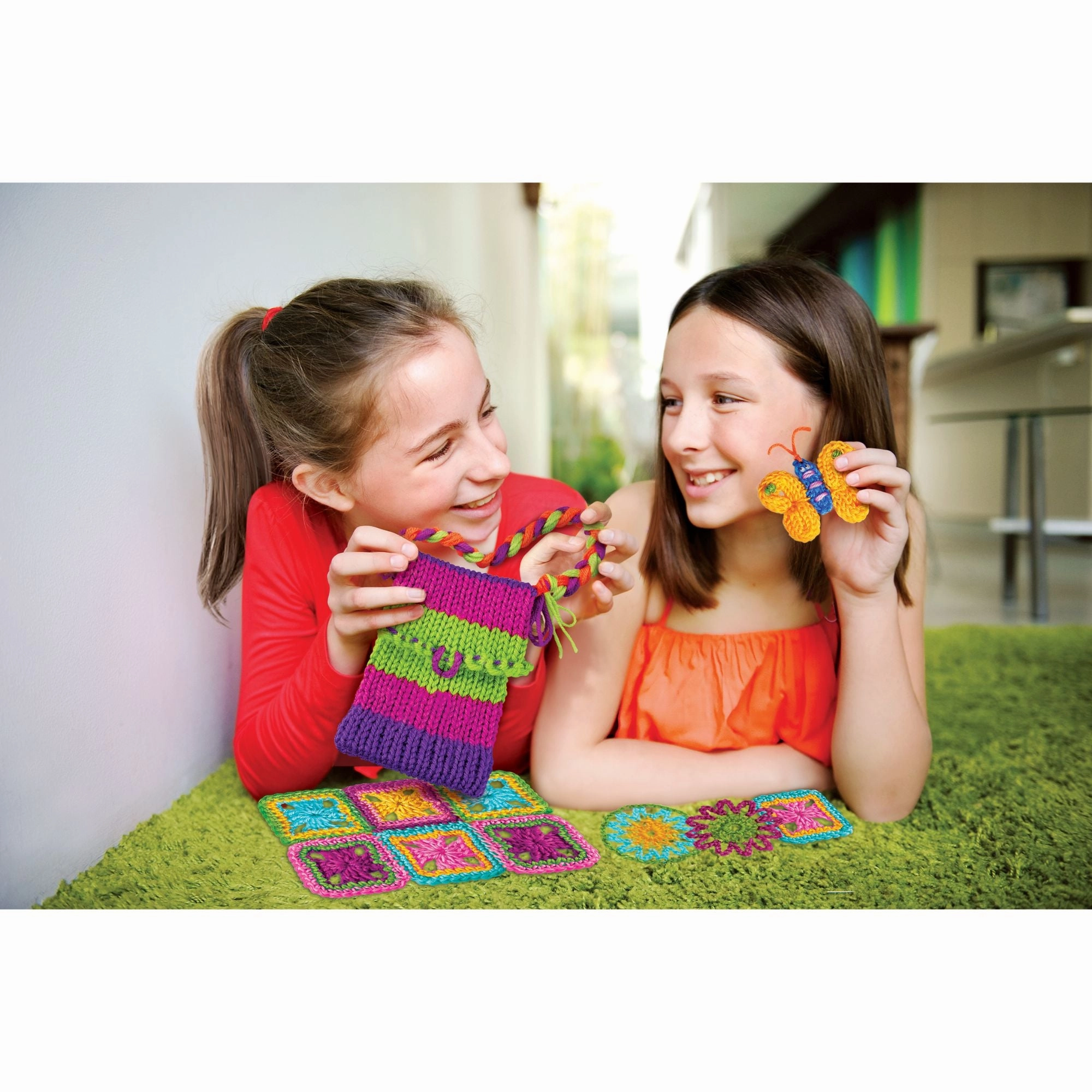 4M Steam Powered Kids Knitting & Crochet