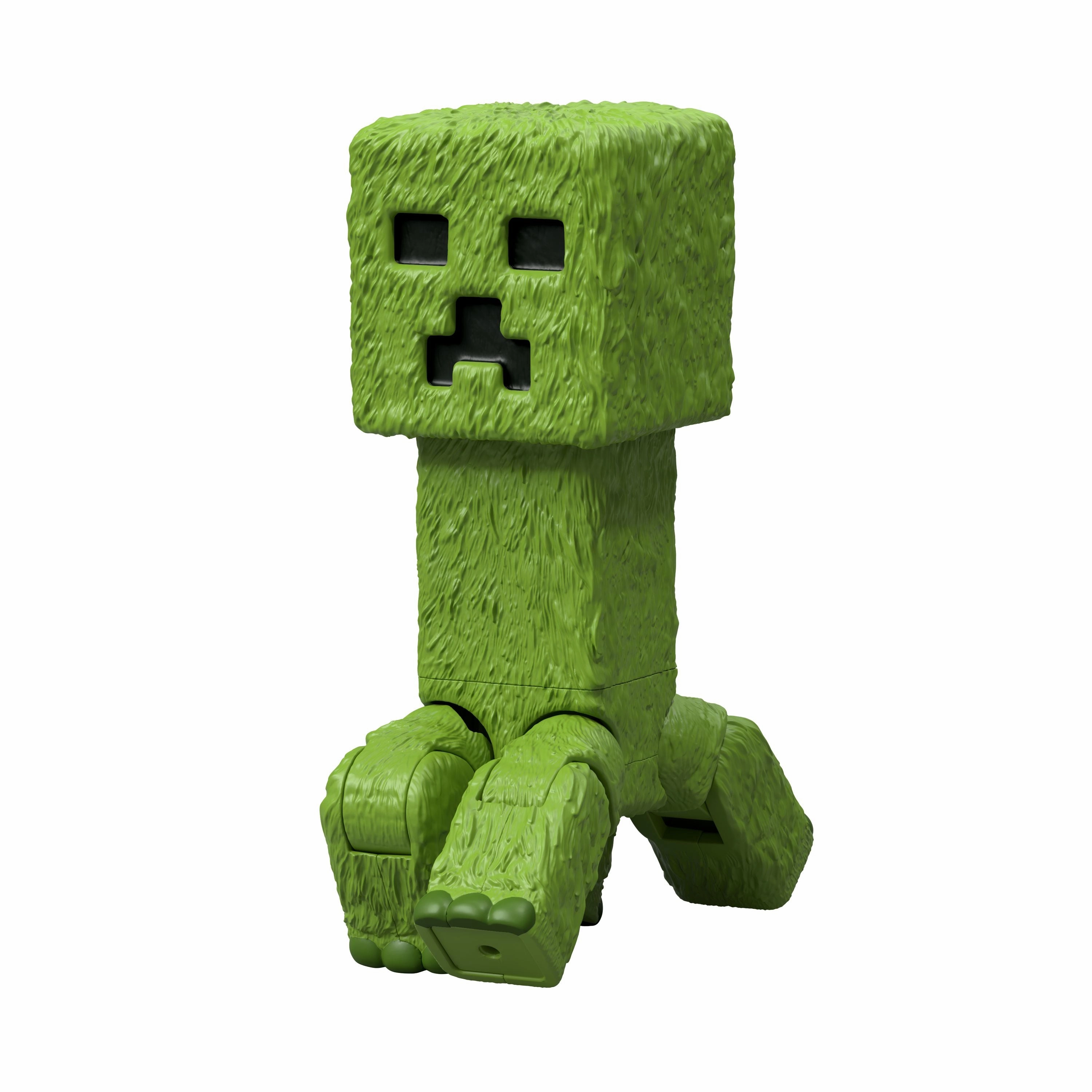 A Minecraft Movie Action Figure Creeper