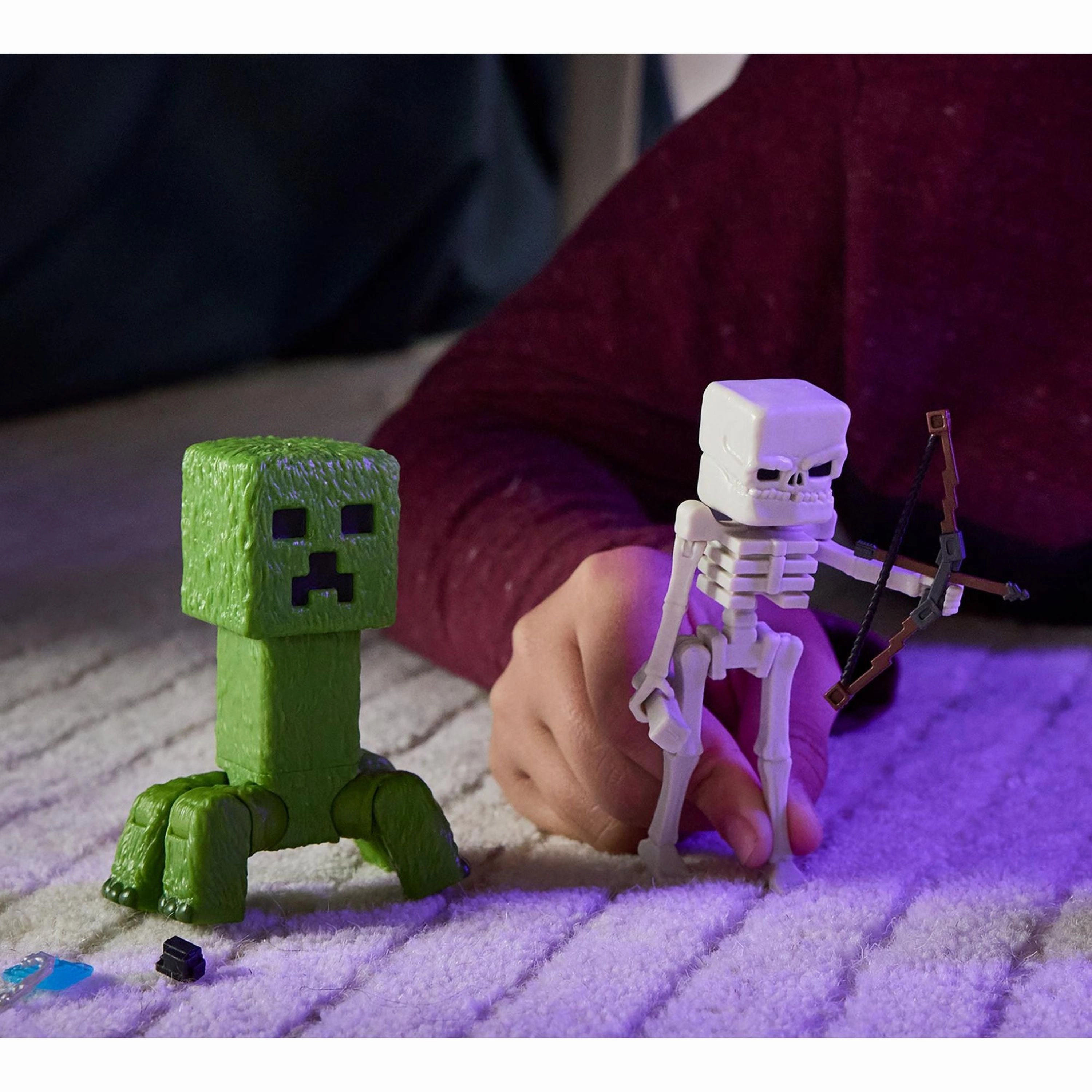 A Minecraft Movie Action Figure Creeper