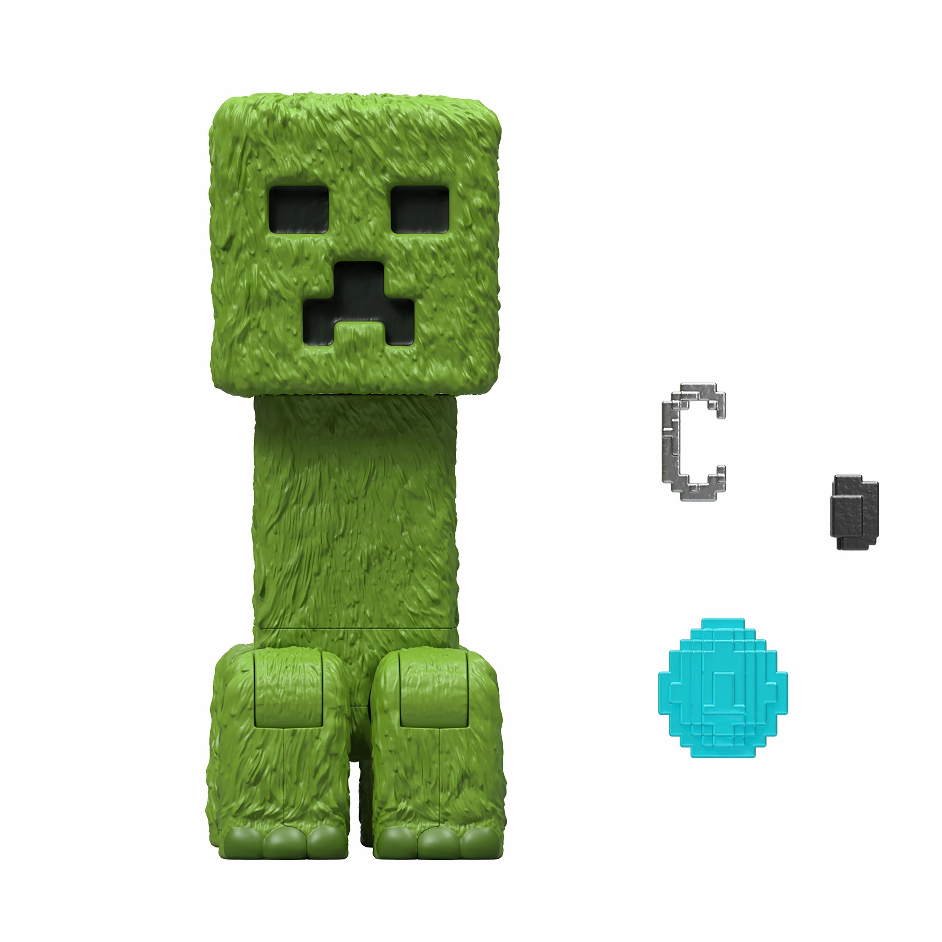 A Minecraft Movie Action Figure Creeper