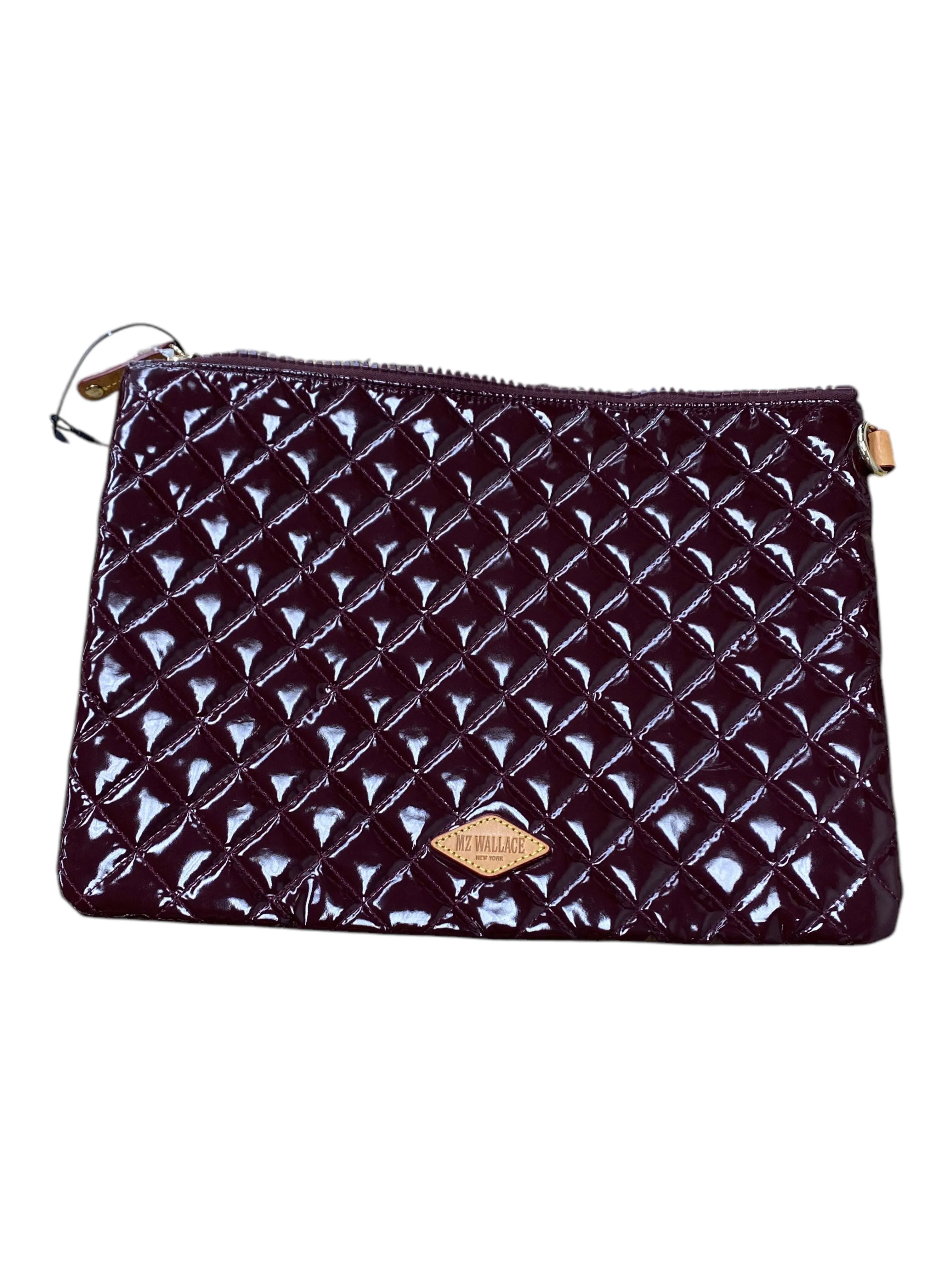 Accessory Designer Tag By Mz Wallace In Maroon