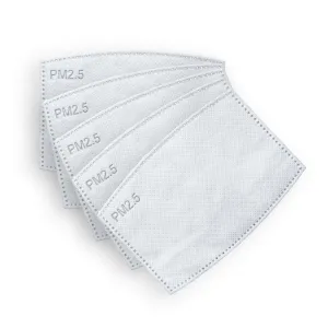 Activated Carbon Filter Mask Replacements C Pack of 5