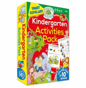Activity Book : Kindergarten Activities Pack ( Collection of 10 books) (Smart Scholars) [Paperback] Om Books Editorial Team