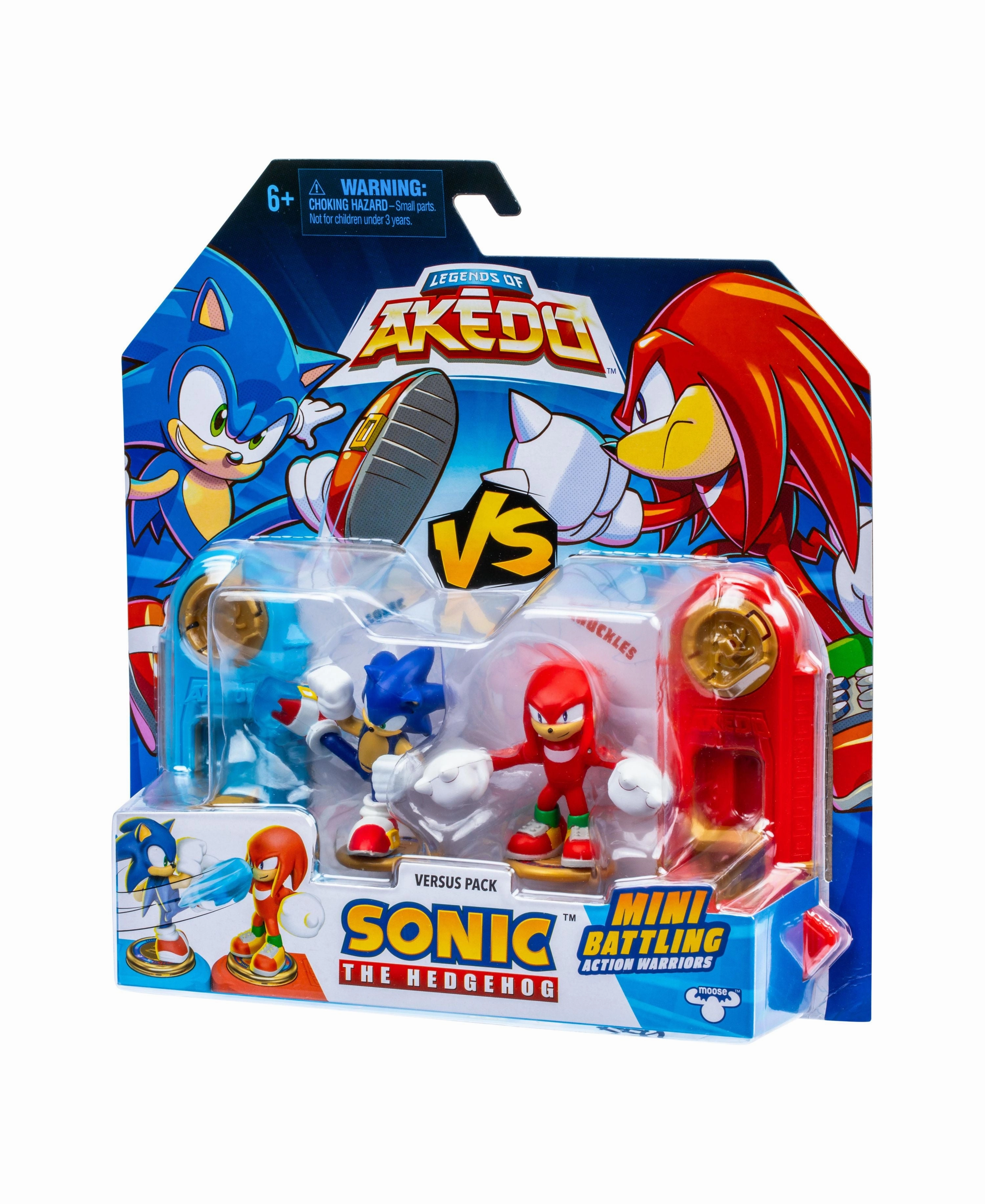 Akedo Sonic the Hedgehog vs Knuckles S1 Battle Pack