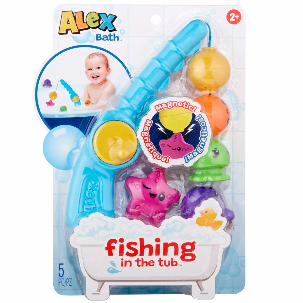 Alex: Splish-Splash Fishing Adventure - Tubtime Catch & Release Game, Ages 2 