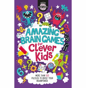 AMAZING BRAIN GAMES FOR CLEVER KIDS [Paperback] Moore Dickason Gareth Chris