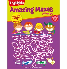 Amazing Mazes: Off We Go [Paperback] Highlights