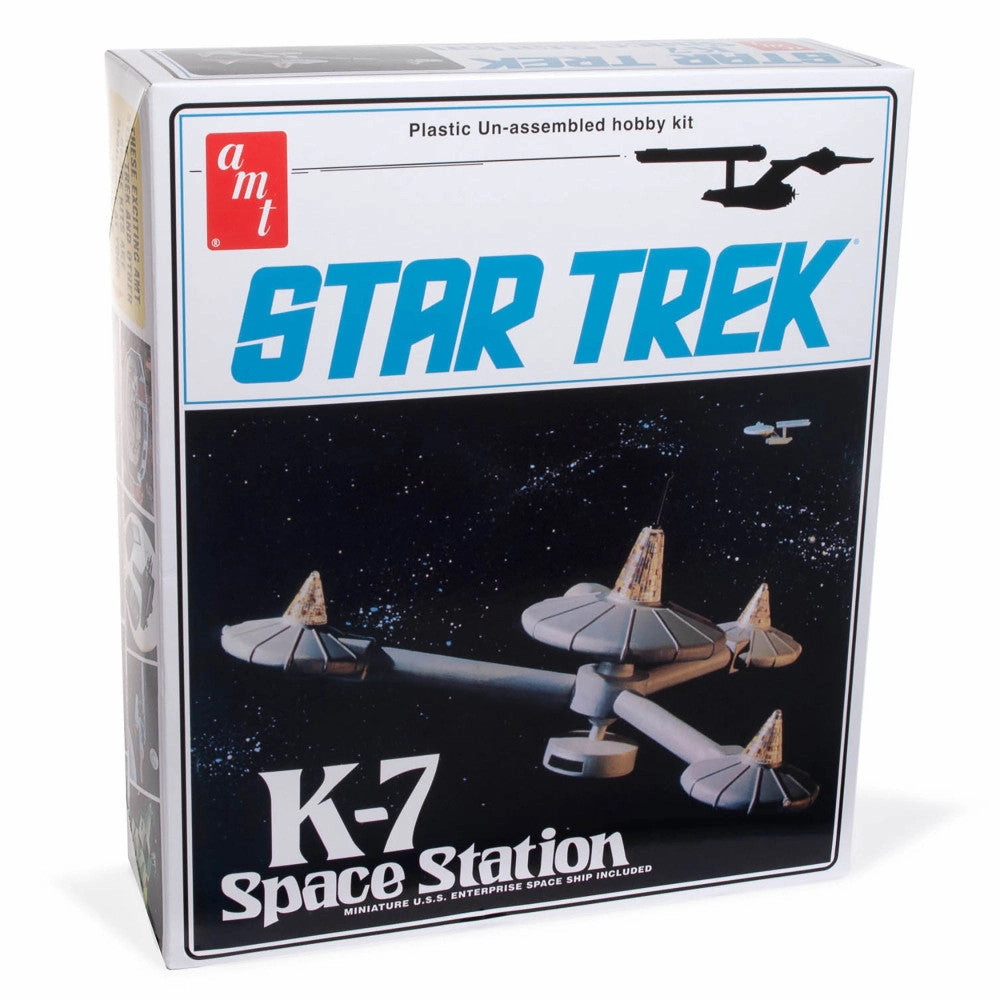 AMT Star Trek K-7 Space Station 1:7600 Scale Model Kit