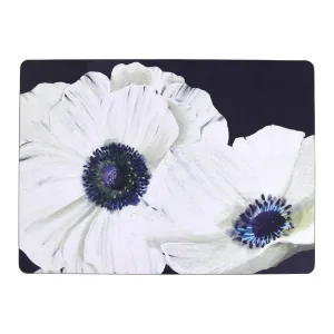 Anemone Poppy Placemat Set 4