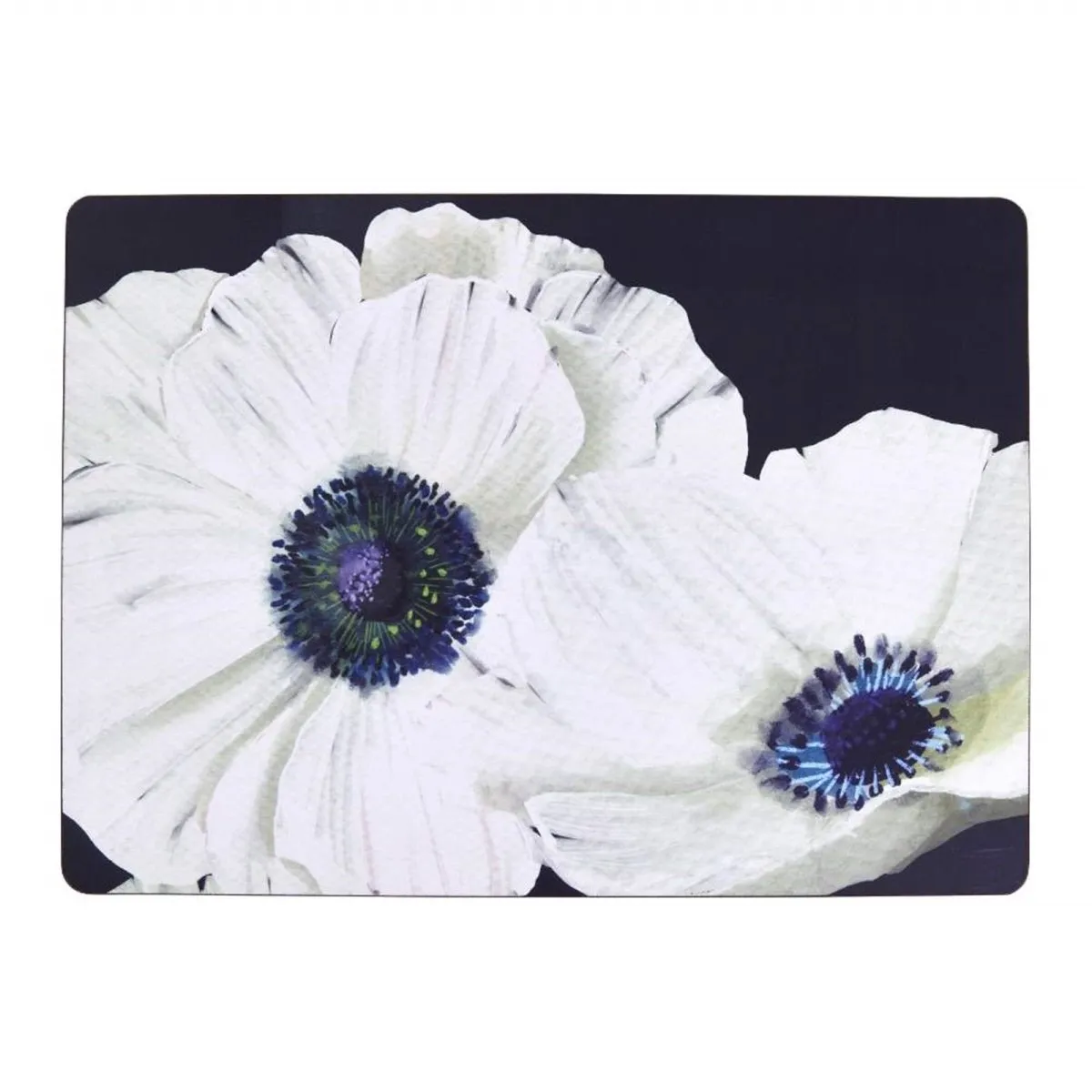 Anemone Poppy Placemat Set 4