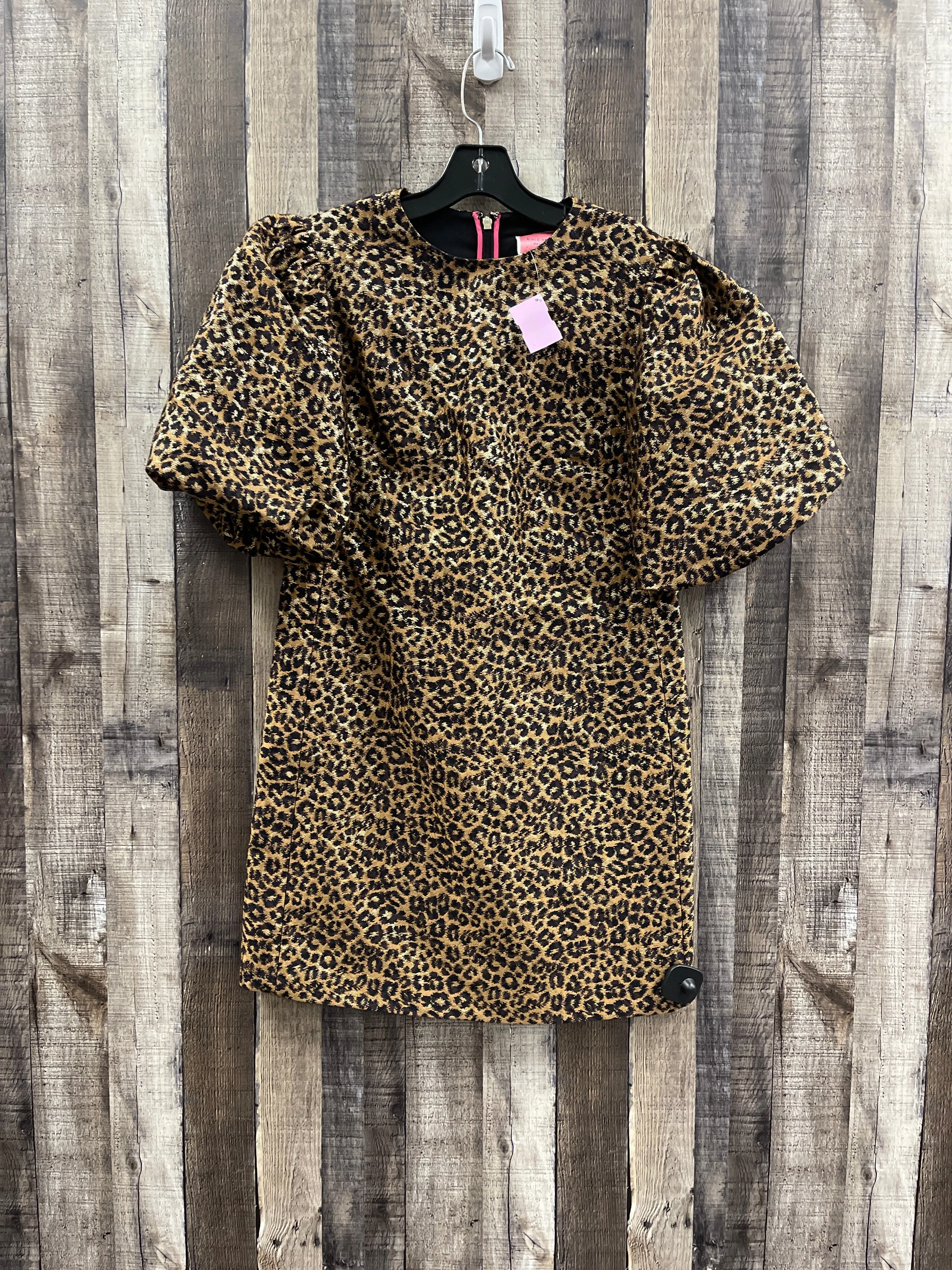 Animal Print Dress Designer Kate Spade, Size Xs Kate Spade Bags