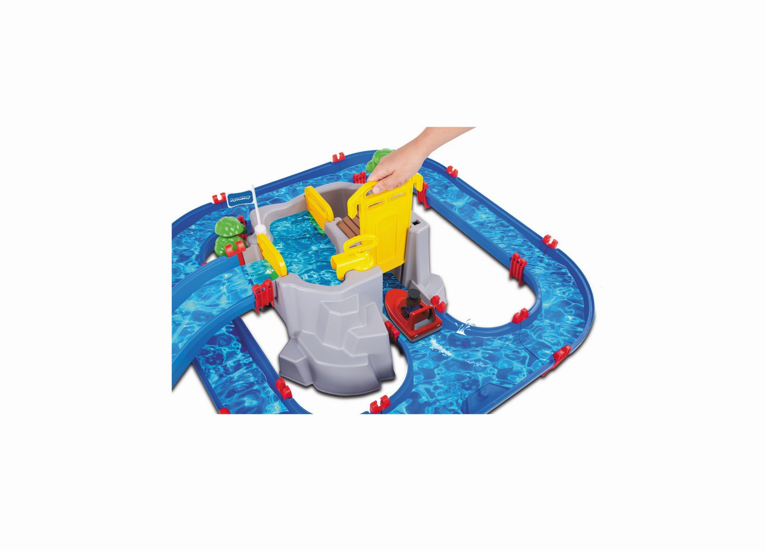 Aquaplay Mountain Lake Interactive Water Playset