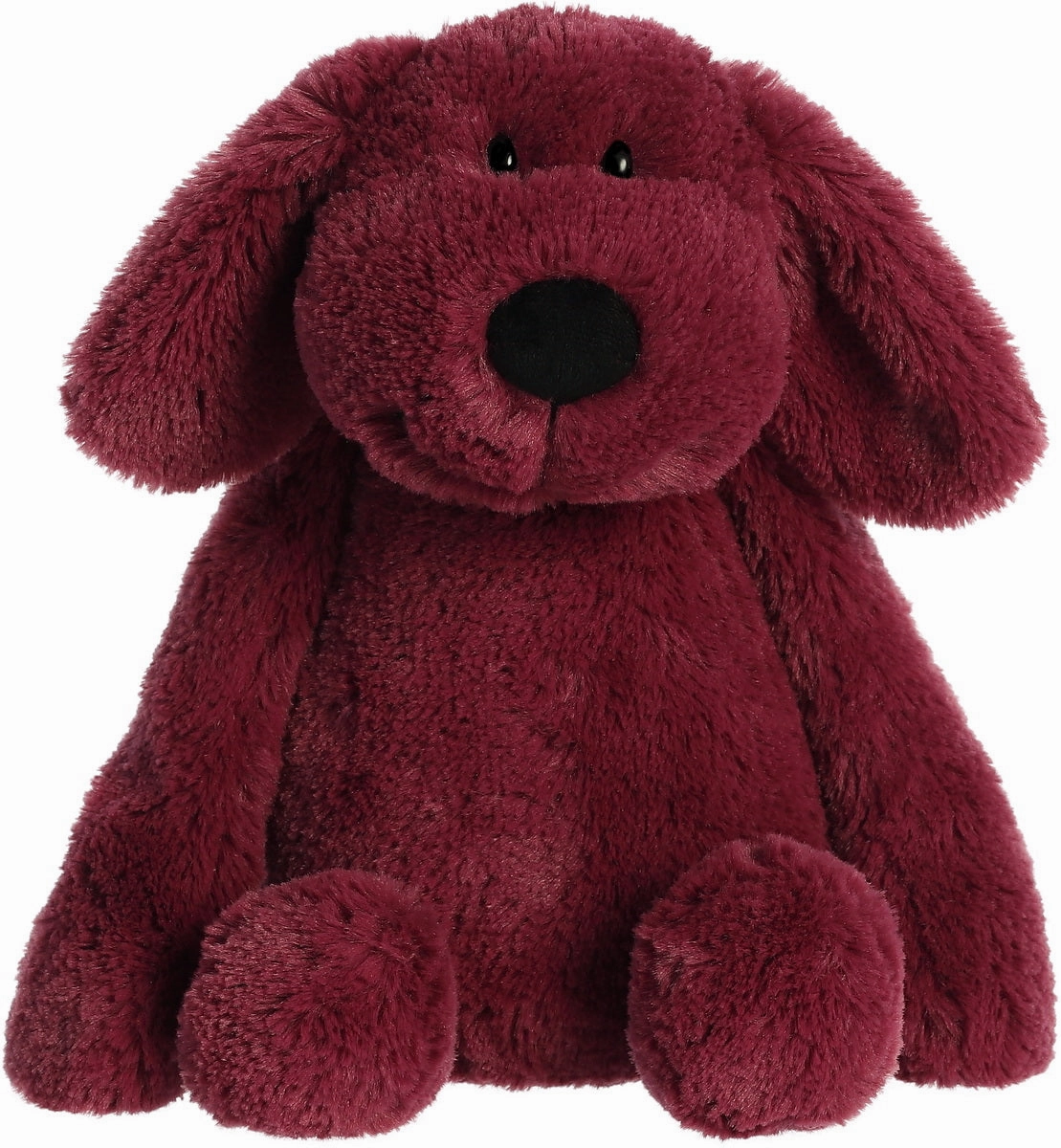 AURORA HUGGLE BUDDIES DEXTER THE HUGGABLE DOG BURGUNDY
