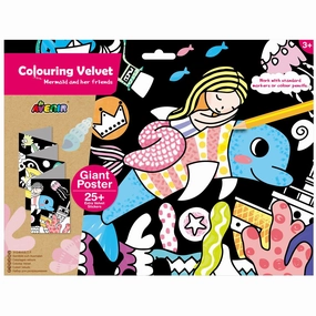 Avenir Colouring Velvet Mermaid And Her Friends