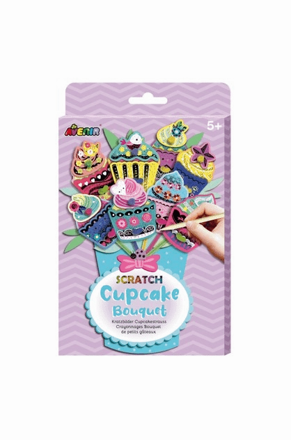 Avenir Scratch Art Cupcake Bouquet