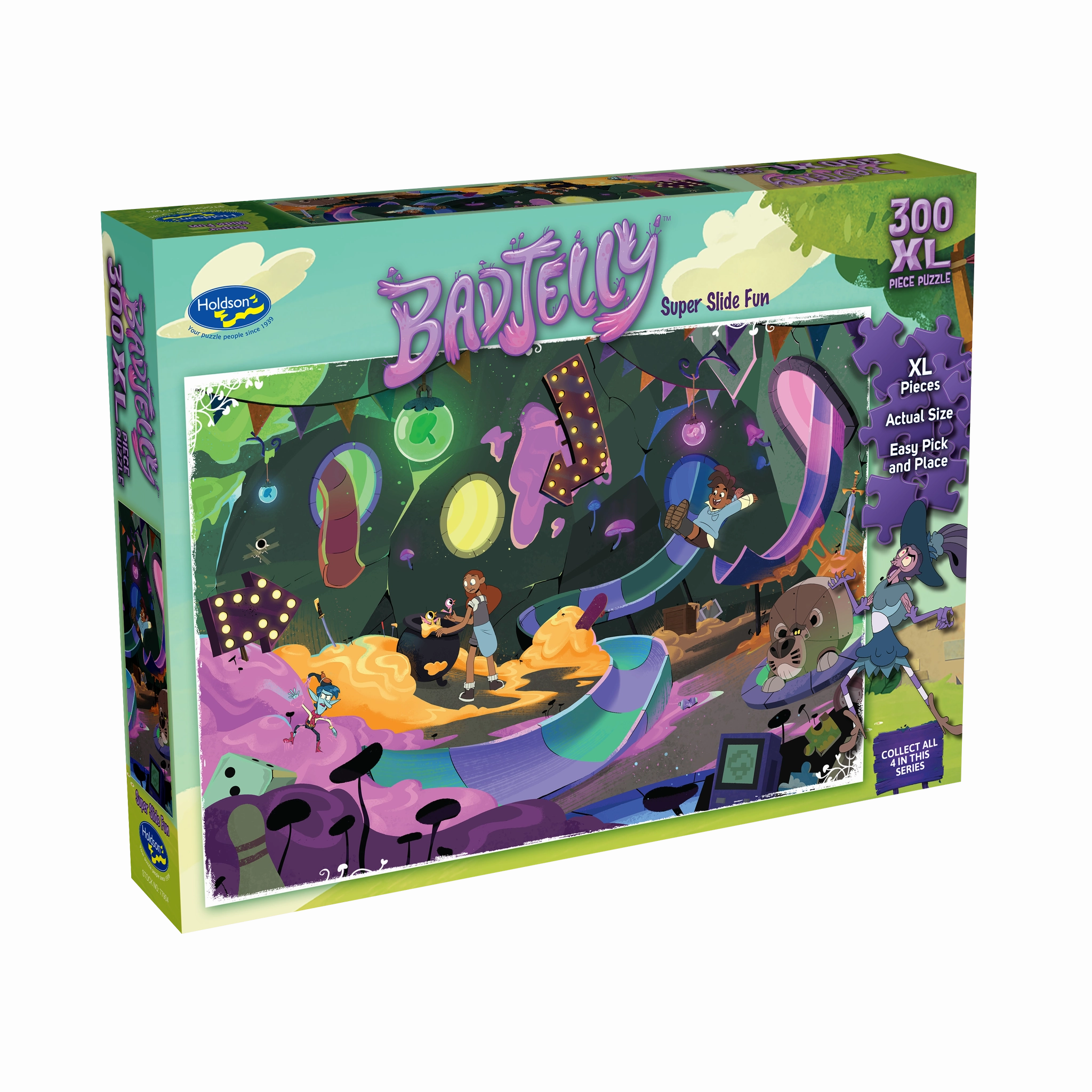 Bad Jelly 300pc XL Jigsaw Puzzle Super Slide Fun