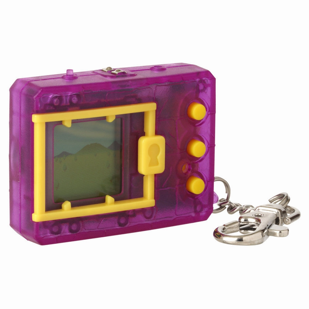 Bandai Original Digimon Digivice Virtual Pet, Translucent Purple