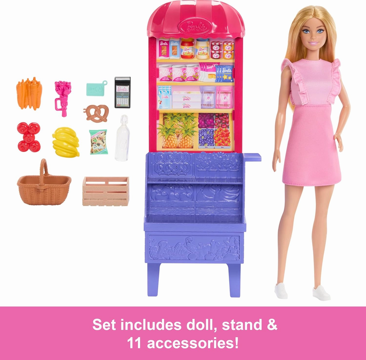 Barbie and Teresa Recipe for Friendship Fashion Doll & Playset For Kids Ages 3 Years And Up