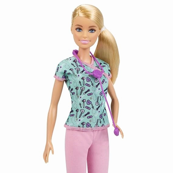 Barbie Careers Nurse Doll For Kids Ages 3 Years And Up