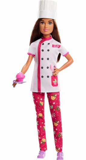Barbie Careers Pastry Chef Doll For Kids Ages 3 Years And Up