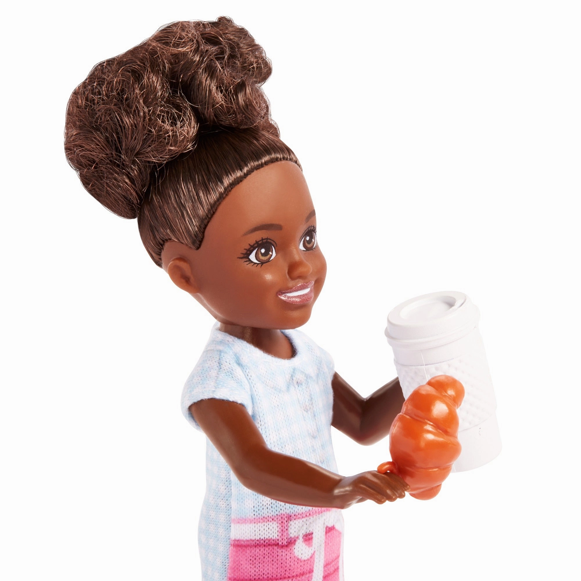 Barbie Chelsea Doll and Accessories Barista Set for Kids Ages 3 