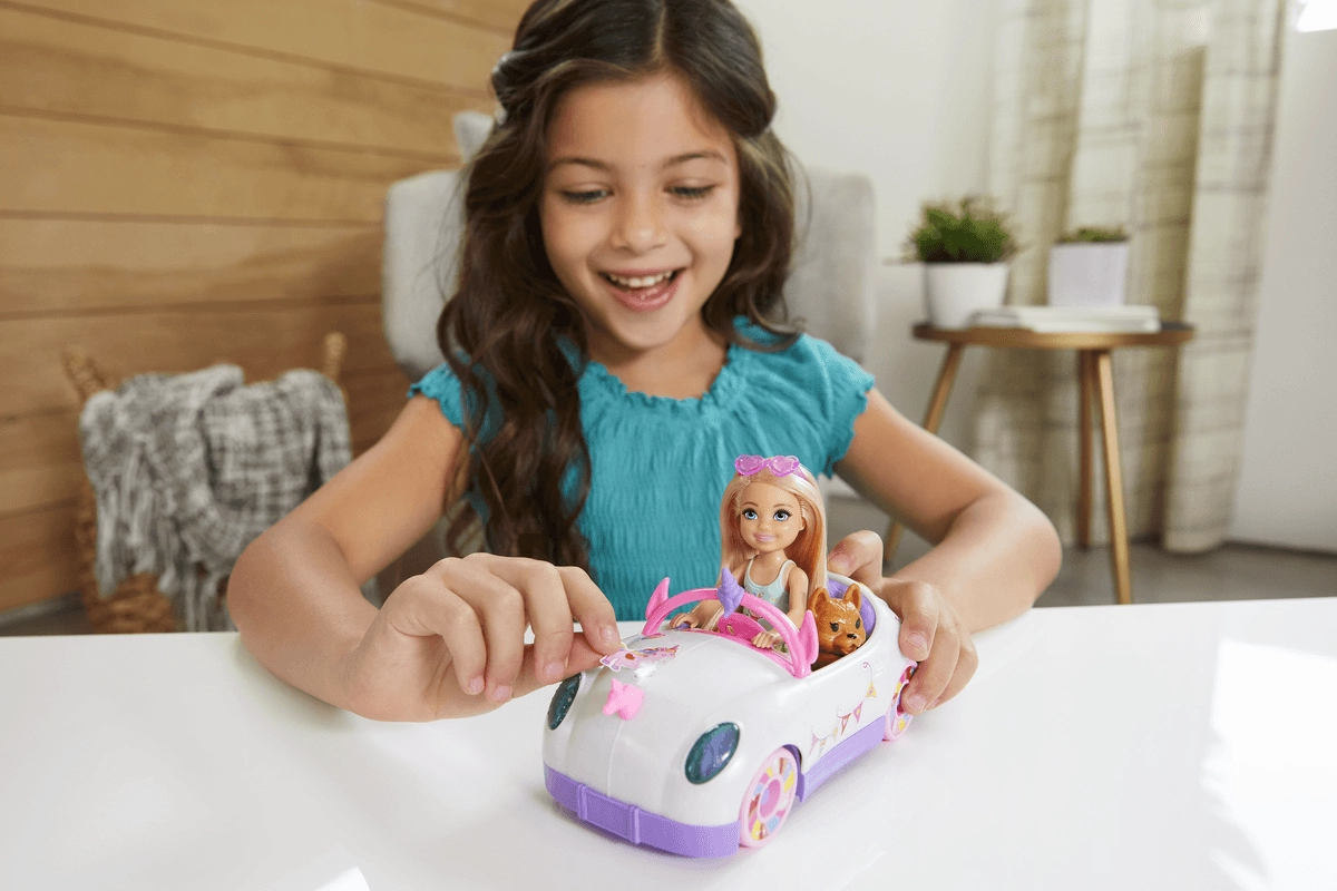 Barbie Chelsea Doll with Car for Ages 3 