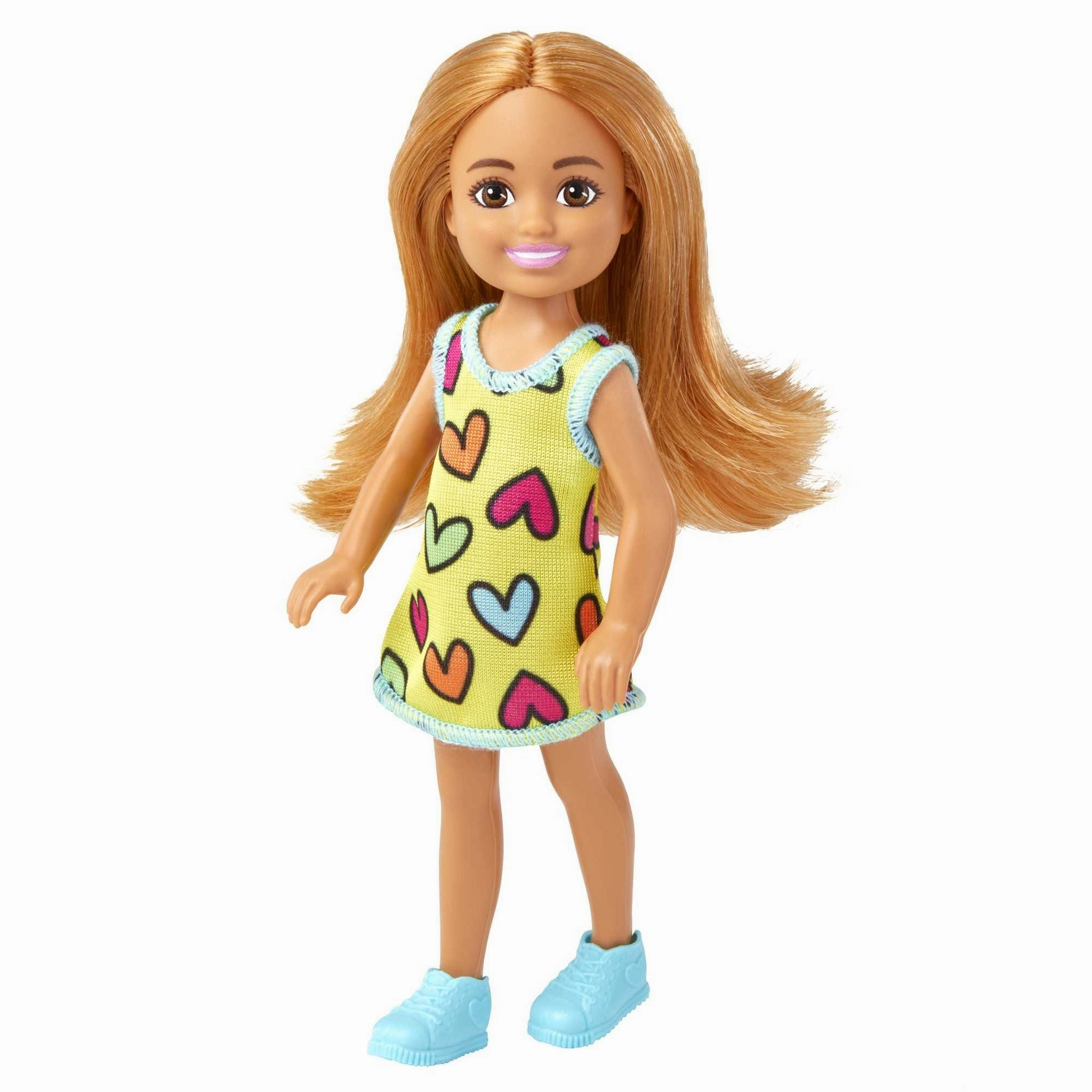 Barbie Club Chelsea Doll Heart Print Dress