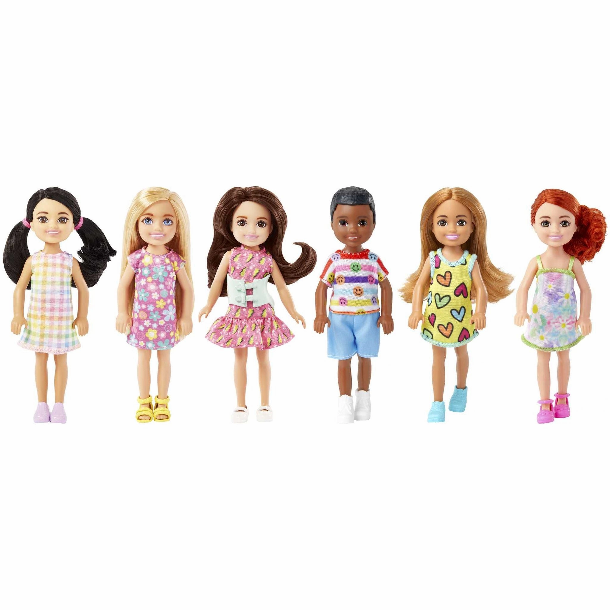 Barbie Club Chelsea Doll Heart Print Dress