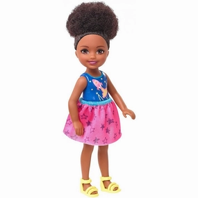 Barbie Club Chelsea Doll Rocketship Shirt With Pink Skirt