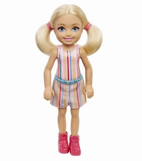 Barbie Club Chelsea Doll Striped Pink Outfit