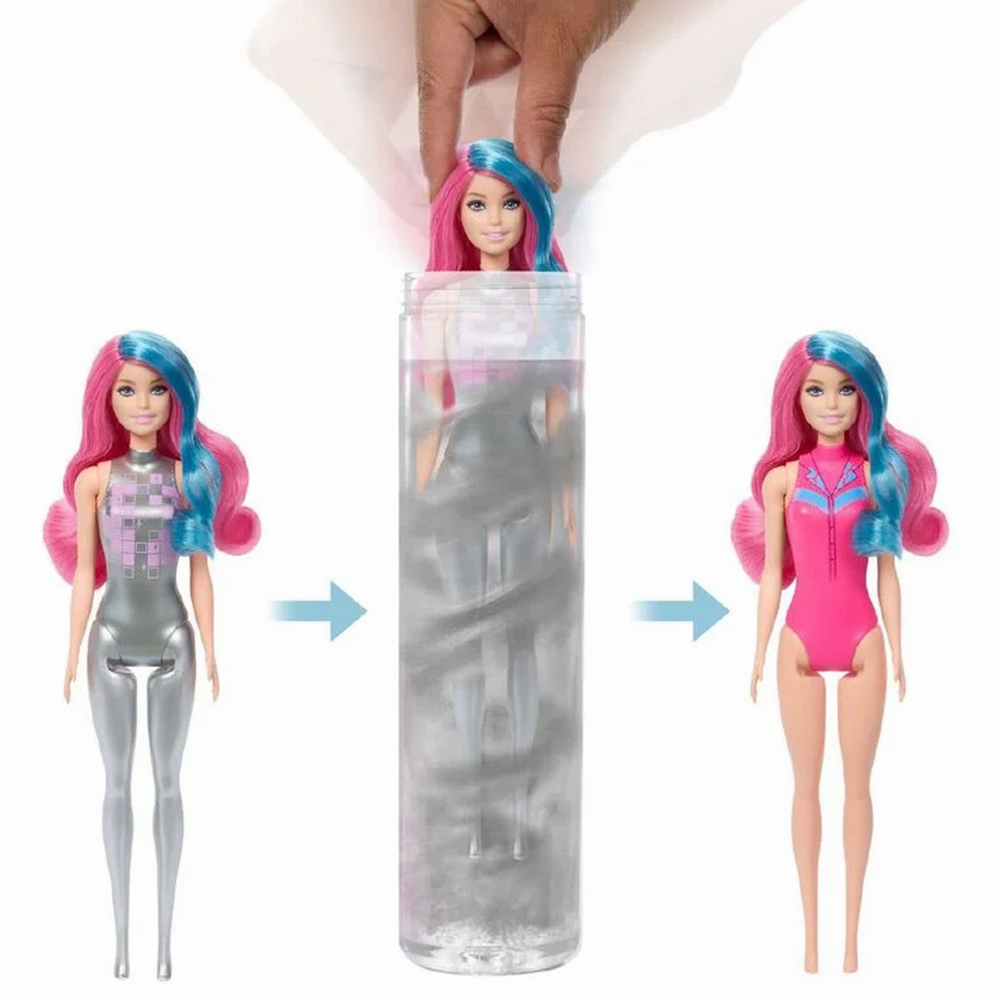 Barbie Colour Reveal Disco Star Series