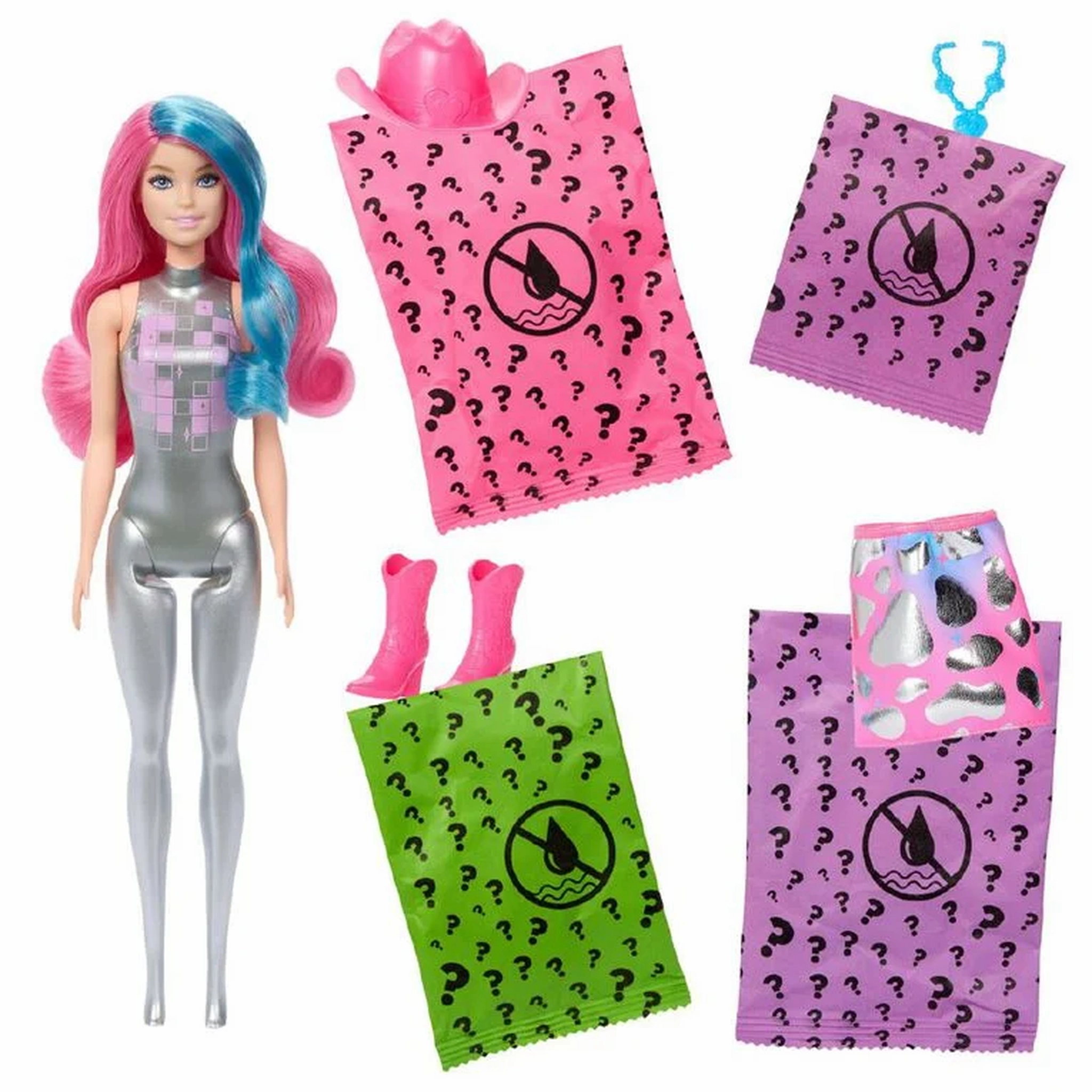 Barbie Colour Reveal Disco Star Series