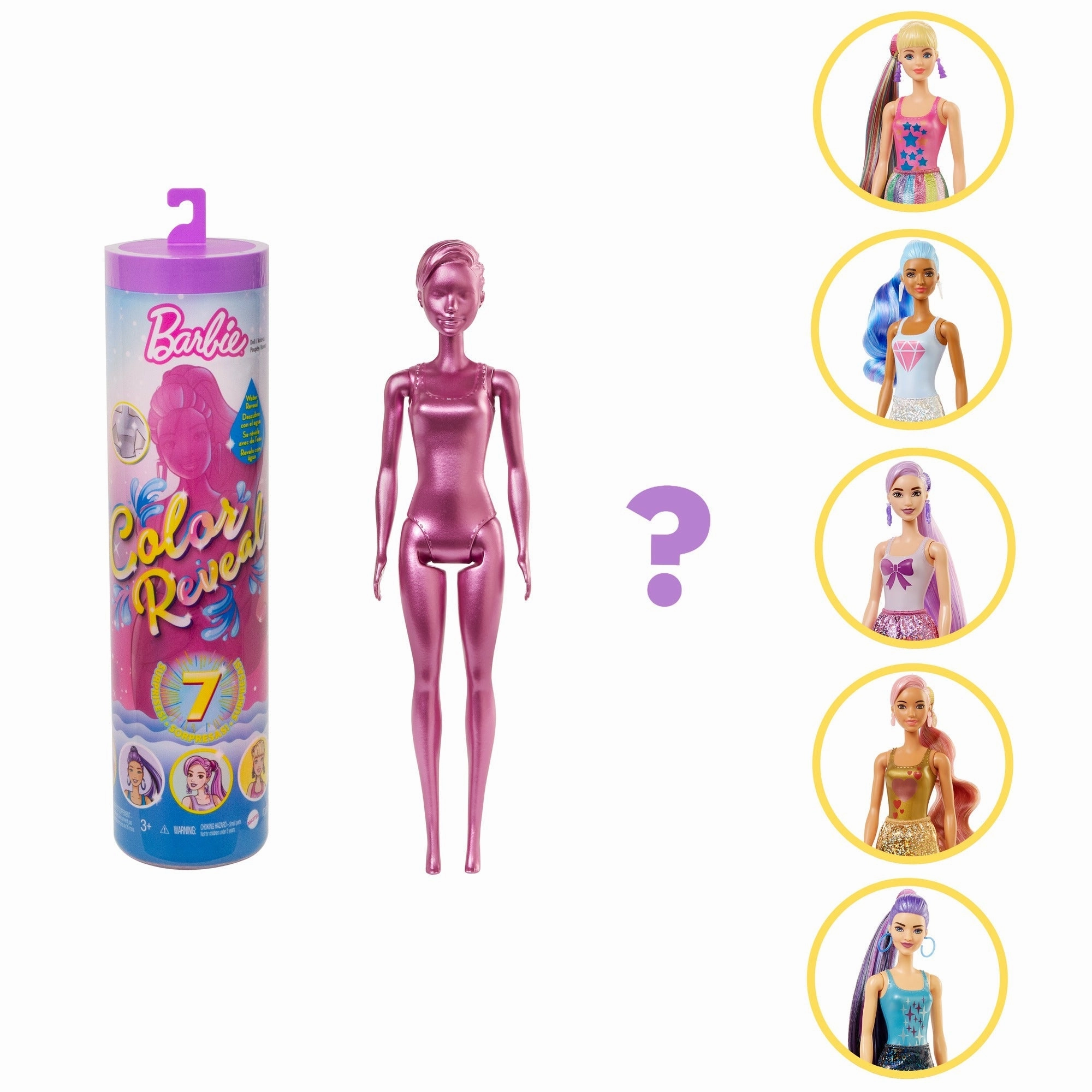 Barbie Colour Reveal Doll Barbie Shimmer Series
