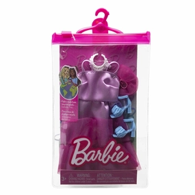 Barbie Complete Looks Fashions And Accessories Pink Party Dress