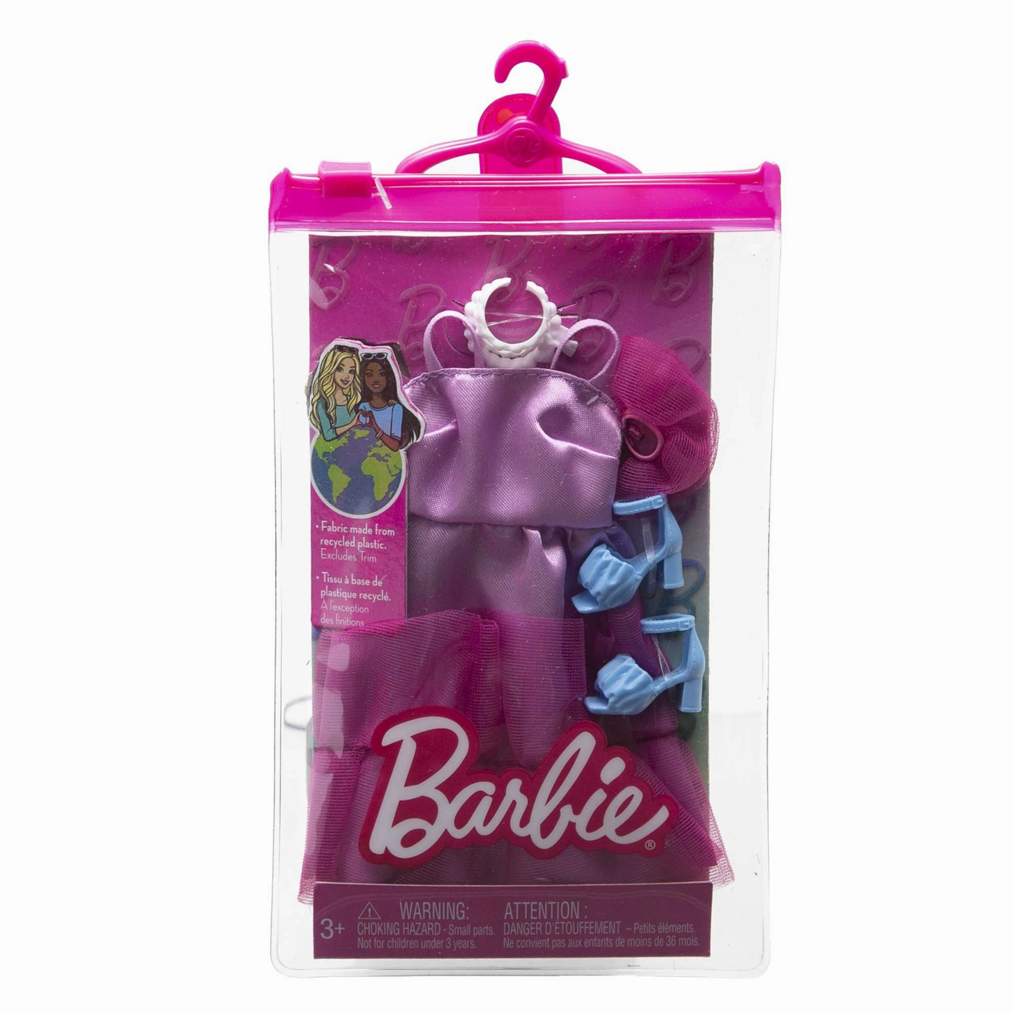 Barbie Complete Looks Fashions And Accessories Pink Party Dress