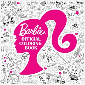 Barbie Decades of Fashion Official Coloring Book