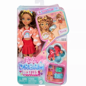 Barbie Dream Besties Teresa Roller Skating Fashion Doll with 9 Video Game Themed Accessories