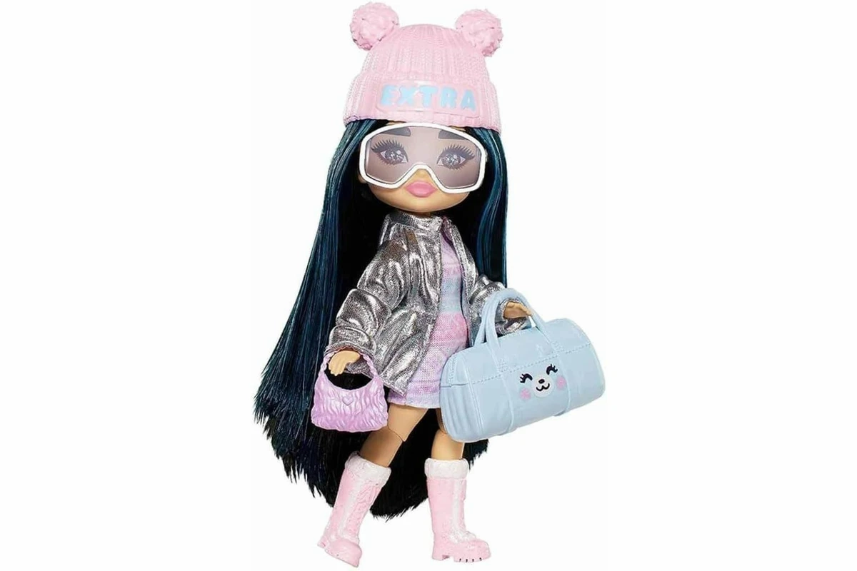 Barbie Extra Minis Doll Fly Silver Jacket